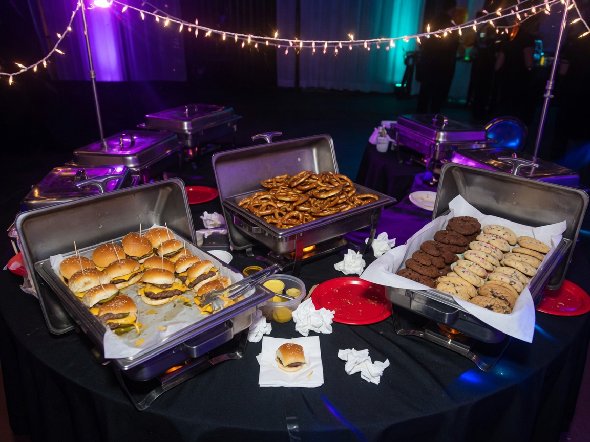 Late-night snack station