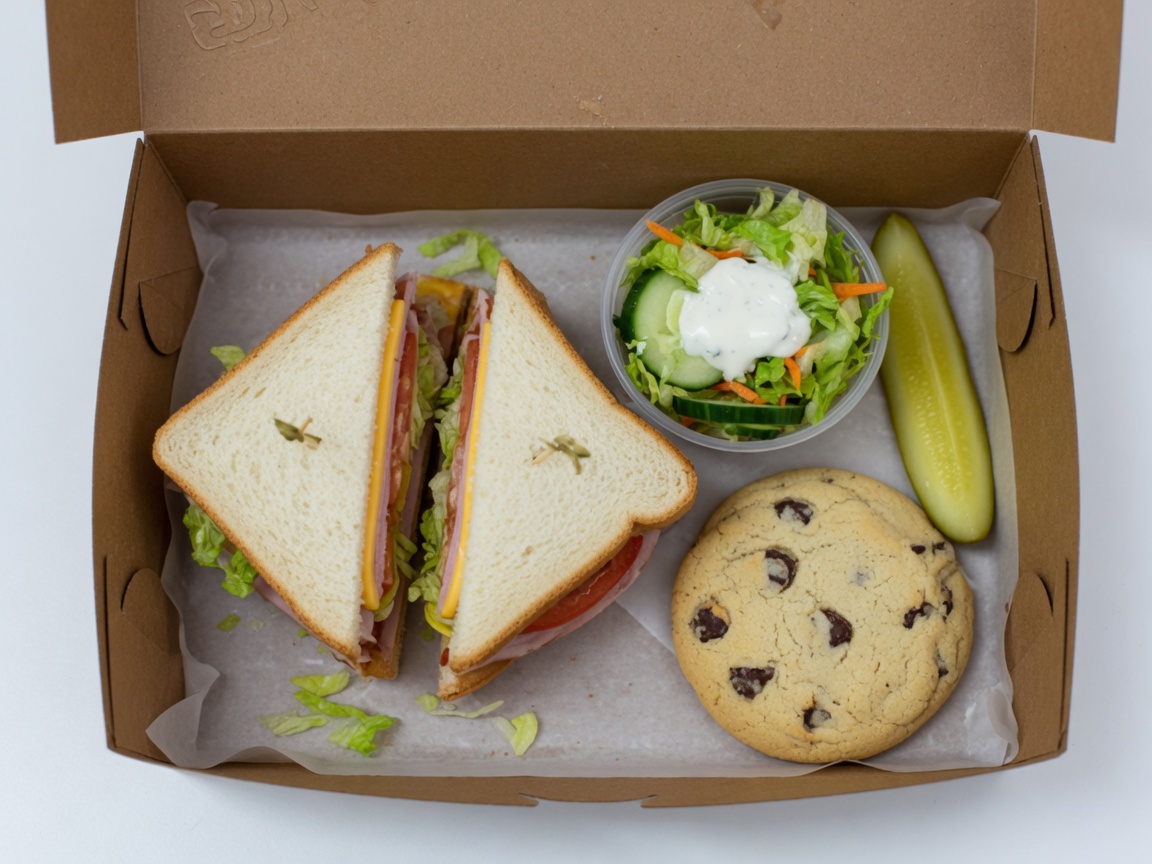 Market sandwich lunch
